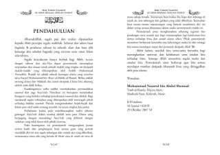 Misi Ulama' Tasauf ke Arah Beramal dengan Syariat dan Hakikat Asyairah -Sayyid Muhammad bin Alawi al-Maliki...pdf