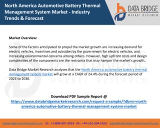 North America Automotive Battery Thermal Management System Market.pdf