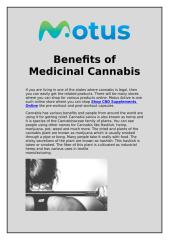 Benefits of Medicinal Cannabis.docx