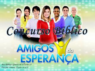 Concurso Bíblico 2011 - 03.ppt