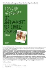 Die Zweisamkeit Der Einzelganger Roman.pdf