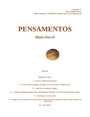 PENSAMENTOS - Blaise Pascal.doc