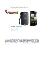 Acer Cloud Mobile S500 Unlocked Phone.pdf