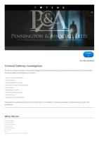 Get Criminal Defense Investigation service in Ohio.pdf